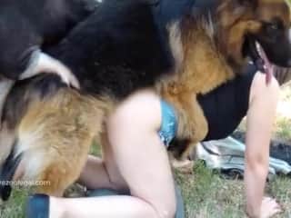 Woman and Dog - Extreme Bestiality Collection